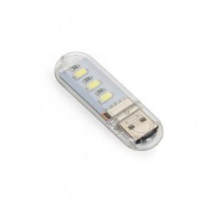 Luminária Plástica USB Com Led