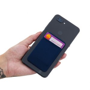 Adesivo Porta Cartão de Lycra para Celular