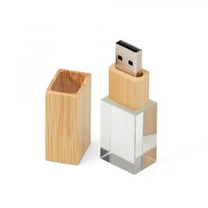 Pen Drive Cristal Bambu 8GB