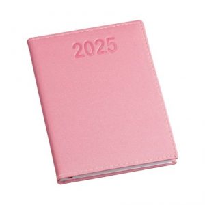 Agenda Metalizada Lisa Rosa