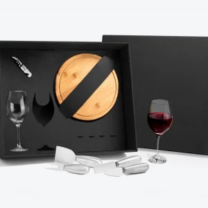 Kit para queijo e vinho