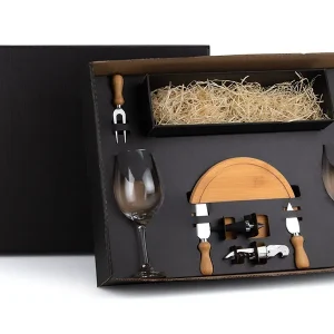 Kit para queijo e vinho