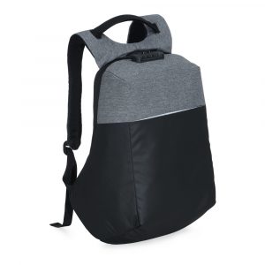 Mochila de poliéster antifurto