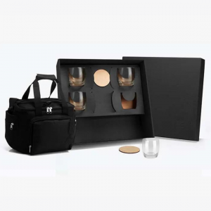 Kit Whisky Com Bolsa Térmica 9 Peças