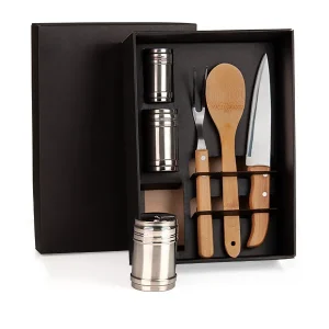 Kit Para Cozinha E Tempero - 6 Peças