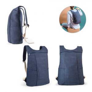 Mochila em denim