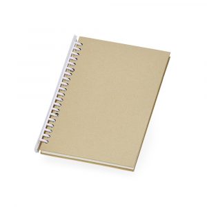 Caderno A5 com capa em kraft