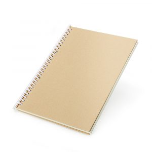 Caderno B5 com capa em kraft