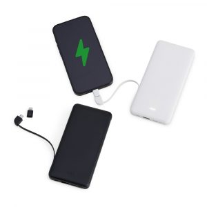 Power bank plástico de 10.000mAh