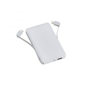 Power bank plástico de 5.000mAh