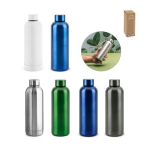 Garrafa em aço inox de 550mL