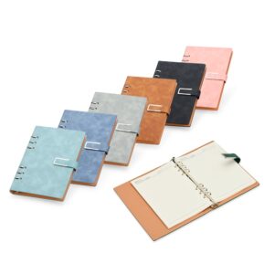 Caderno fichário em PU