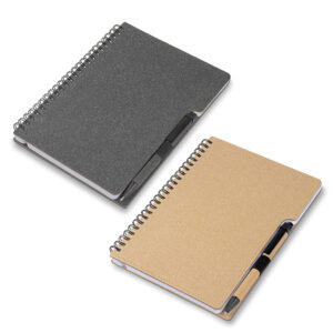 Caderno em papelão reciclável