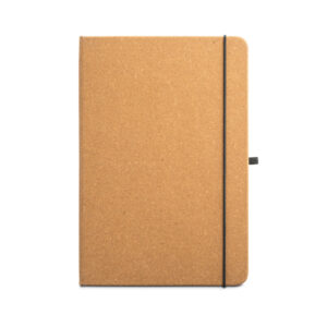 MATISSE II. Caderno A5 de capa dura em couro 70% reciclado com páginas pautadas