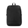 UDINE. Mochila com um compartimento de abertura total em poliéster reciclado 300D de alta densidade (16″)