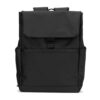 AZORES BAG. Mochila para computador portátil (16″) em PU, com pala que cobre todos os compartimentos