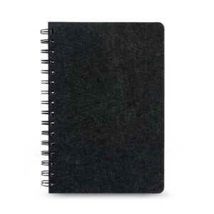 MISHIMA. Caderno A5 de capa semi-rígida em feltro 100% reciclado, com páginas pautadas