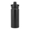 ALCARAZ. Garrafa em aço inox 90% reciclado, com parede dupla isolada a vácuo (830 mL)
