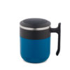 MALDINI. Caneca de viagem com parede interior em aço inox e acabamento mate 400 mL