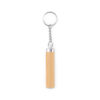 RACHEL. Chaveiro em bambu e ABS com lanterna LED