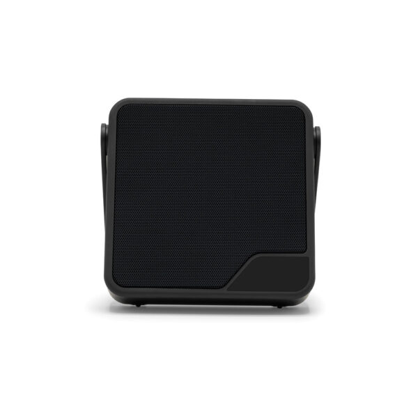DIPSTER. Coluna portátil com proteção à prova d’água (IPX7) e autonomia de 11h (1’800 mAh), em ABS 100% reciclado