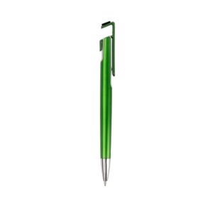 CANETA PLÁSTICA COM SUPORTE PARA CELULAR