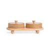 CONJUNTO POTES BAMBU 2 PEÇAS