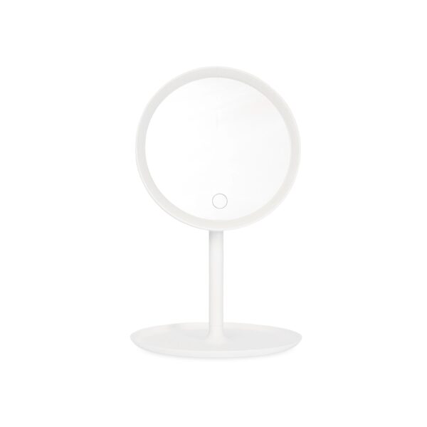 ESPELHO DE MESA PLÁSTICO COM LED