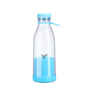 GARRAFA PLÁSTICA COM MISTURADOR 380ML