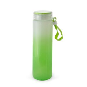 GARRAFA DE VIDRO 400ML    (PODEM HAVER RISCOS NA PINTURA E/OU PEQUENAS BOLHAS NO CORPO DA GARRAFA)