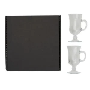 JOGO DE CANECAS PARA CAFÉ - 2 PÇS - 240ML