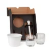 KIT PARA WHISKY COM BALDE – 4 PÇS