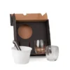 KIT PARA WHISKY COM BALDE – 4 PÇS