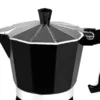 CAFETEIRA ITALIANA EM ALUMÍNIO – PRETA – 250ML