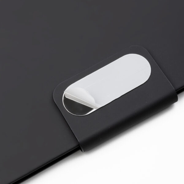 Caderno em PU com placa em metal
