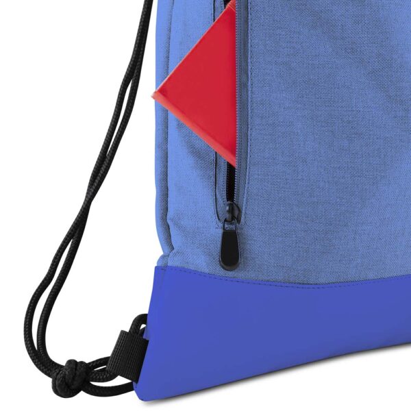 Sacola/Mochila Poliéster 210D e PU (43x35cm)