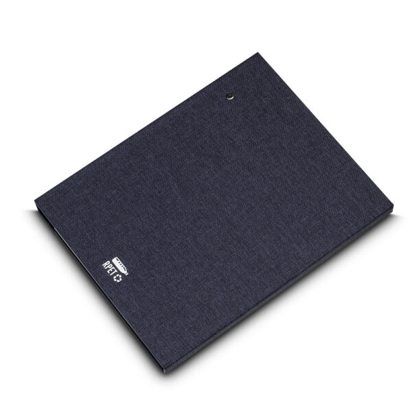 Caderno A5 Capa em RPET e Detalhe em Bambu