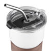 Copo em inox com canudo