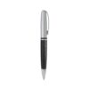 CANETA METAL BRILHANTE C/ COURO