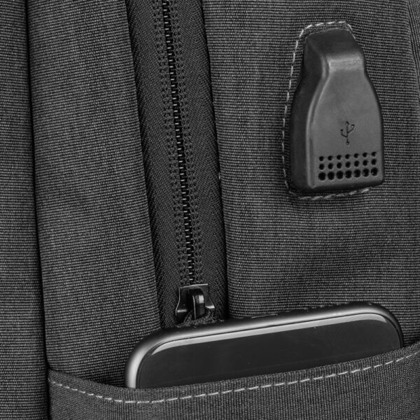 Mochila para notebook em Poliéster 600D e PU