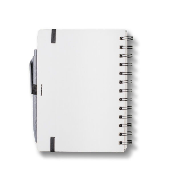 Caderno B6 Capa em ABS com Caneta