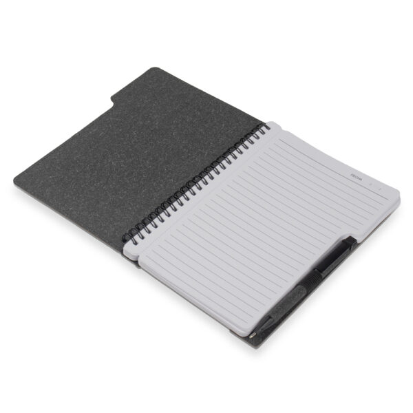 Caderno A5 Capa em Papelão Reciclado c/ Caneta