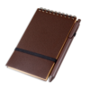 Mini Caderno A6 Capa em PP c/ Caneta