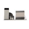 KIT ESCRITORIO P/ CANETAS, CELULAR … INOX