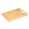 BANDEJA EM BAMBU PARA SERVIR – 32X22X3CM