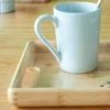 BANDEJA EM BAMBU PARA SERVIR – 32X22X3CM