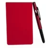 BLOCO PARA ANOTAÇÕES COM CANETA – VERMELHO