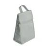 BOLSA TÉRMICA EM TNT 80G/M² – CINZA – 27X17X10,5 CM
