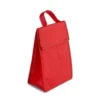 BOLSA TÉRMICA EM TNT 80G/M² – VERMELHA- 27X17X10,5 CM