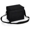 BOLSA TÉRMICA PRETA – 4L – 20X15X16CM –  NÃO IMPERMEÁVEL